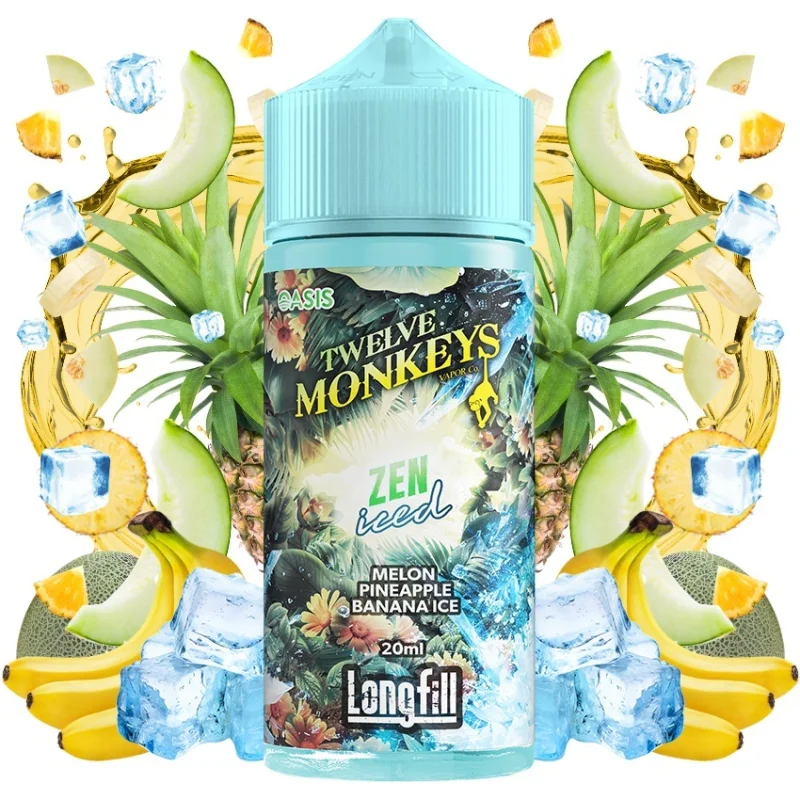 Vapers Experience Twelve Monkeys Oasis Zen Iced 20/120ml