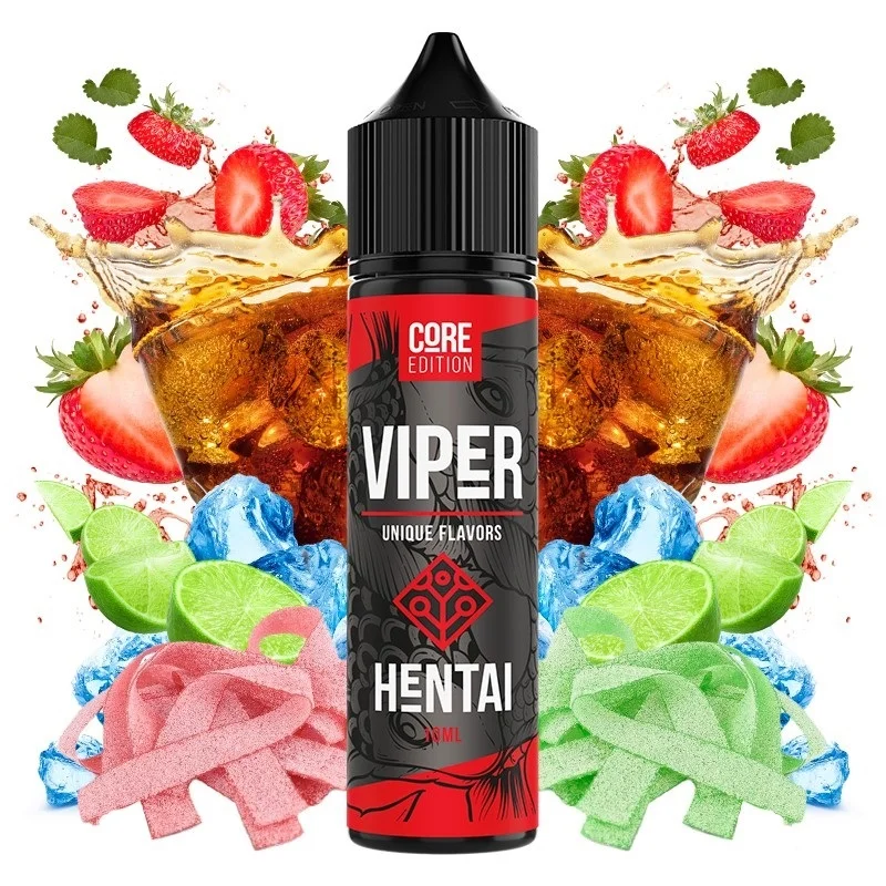 Vapers Experience Viper Hentai Core Edition 10/60ml - VAPERS EXPERIENCE Brand - Flavour Shots