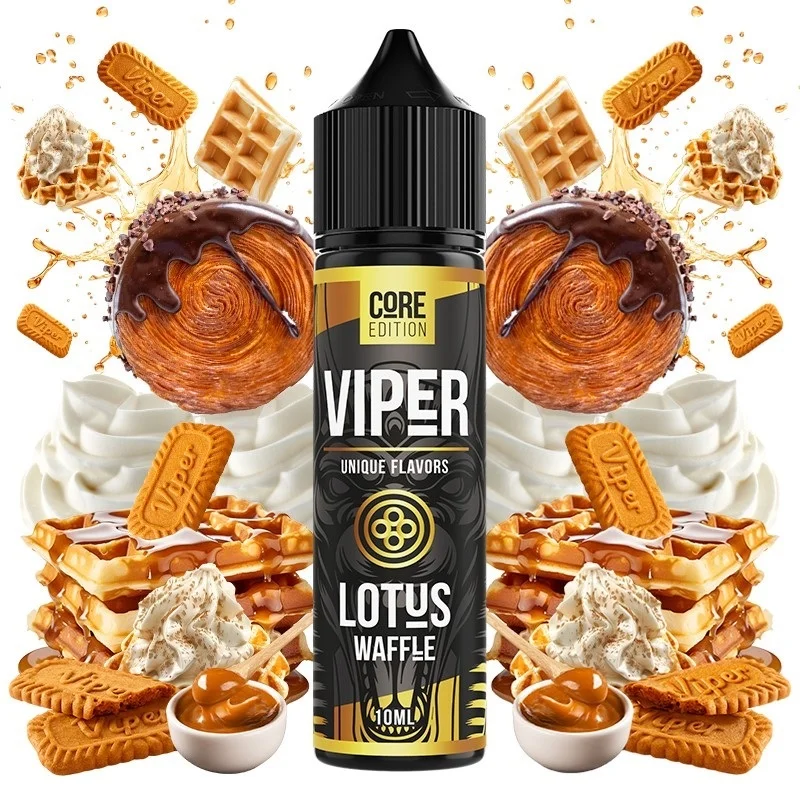 Vapers Experience Viper Lotus Waffle Core Edition 10/60ml - VAPERS EXPERIENCE Brand - Flavour Shots