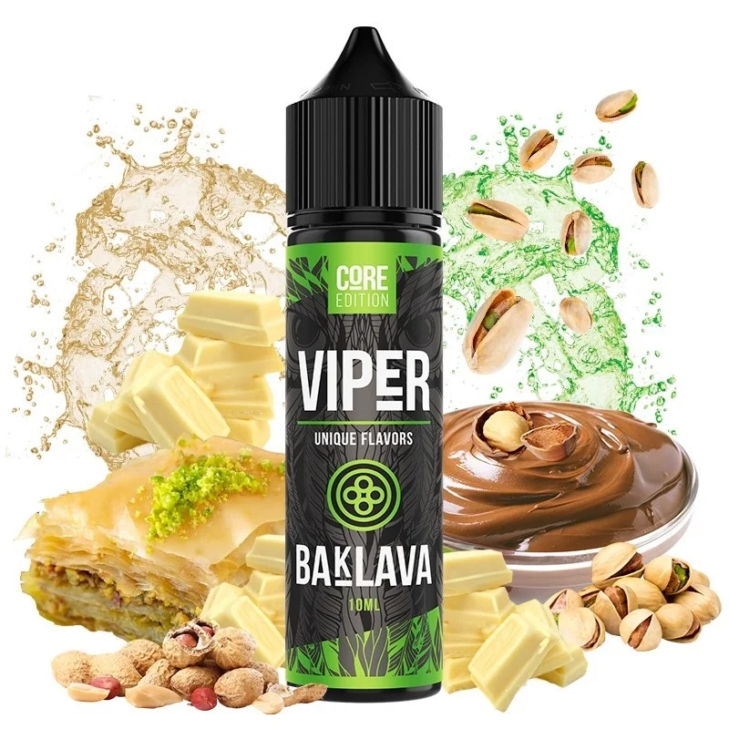 Vapers Experience Viper Baklava Core Edition 10/60ml - VAPERS EXPERIENCE Brand - Flavour Shots