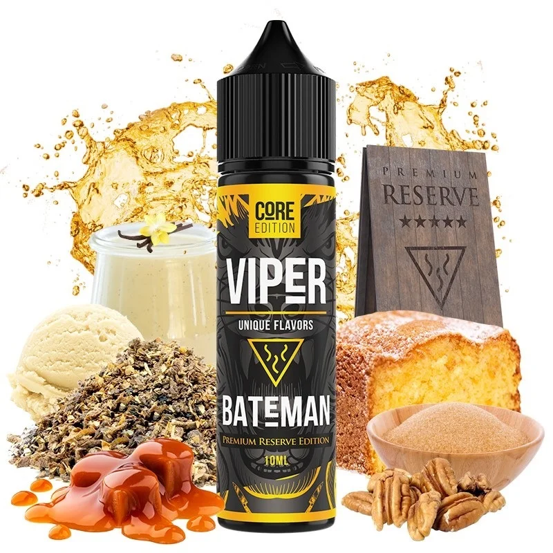 Vapers Experience Viper Bateman Core Edition 10/60ml - VAPERS EXPERIENCE Brand - Flavour Shots