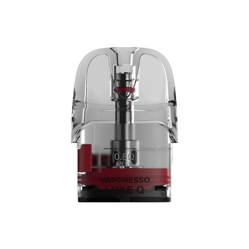 Vaporesso Luxe Q Mesh Replacement Pod 3ml 0.8 Ohm 4pcs