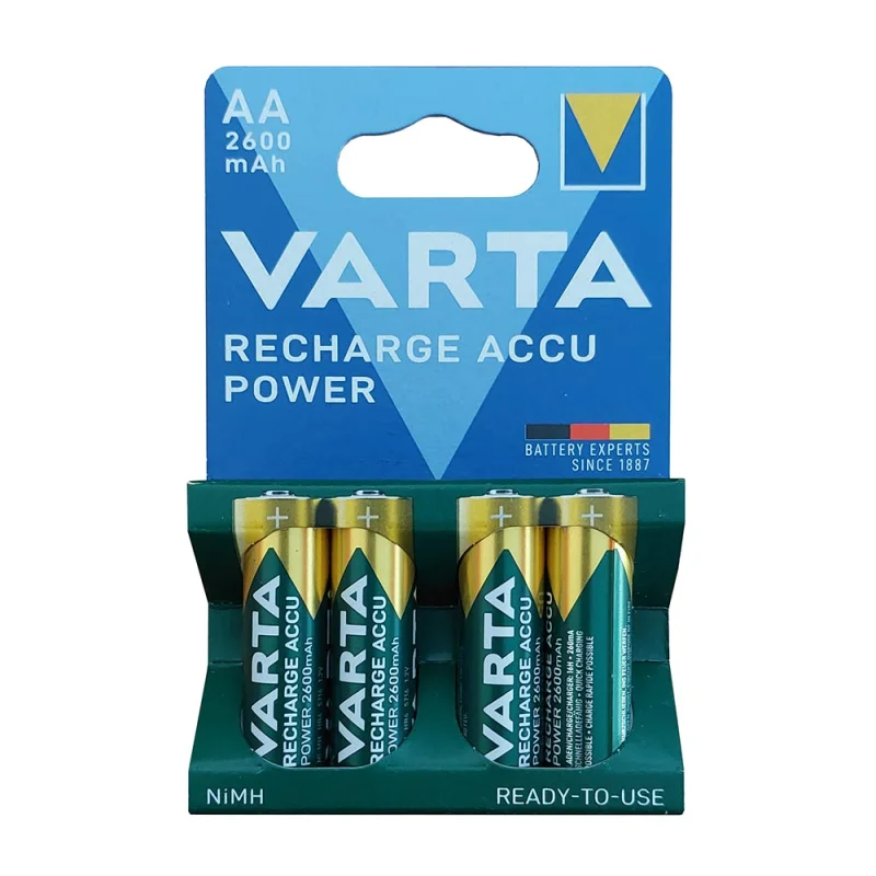 Varta 4X Aa Recharge 2600mAh