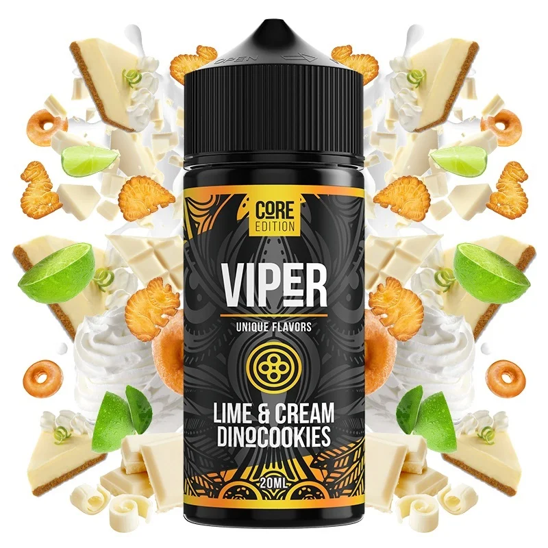 Viper Golden Owl Lime & Cream Dinocookies Core Edition 20/120ml