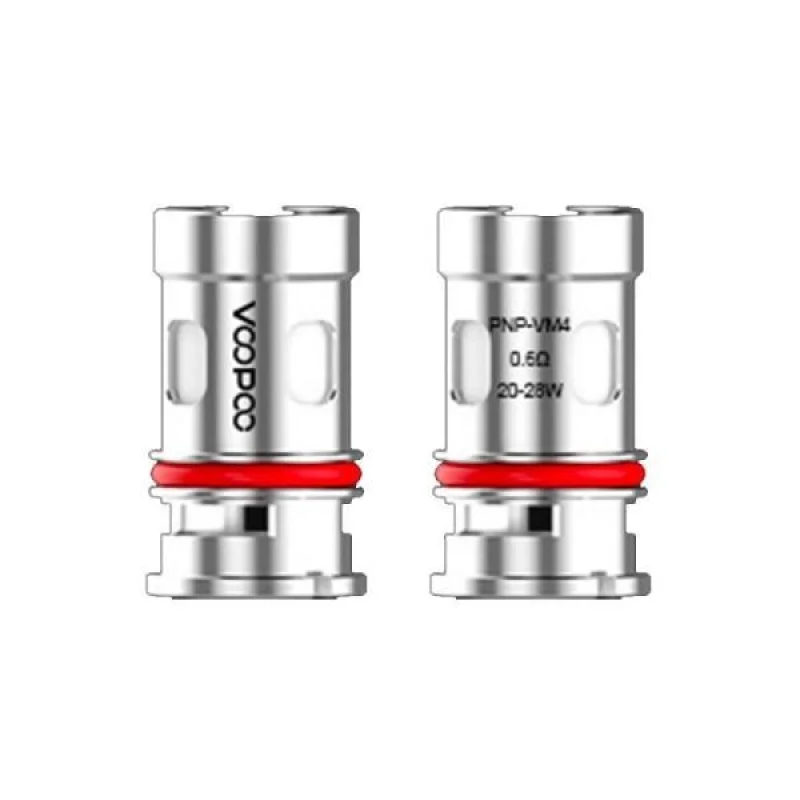 Voopoo PnP Coil VM4 0.6 Ohm 5 Pcs - VOOPOO Brand - Replacement Coils