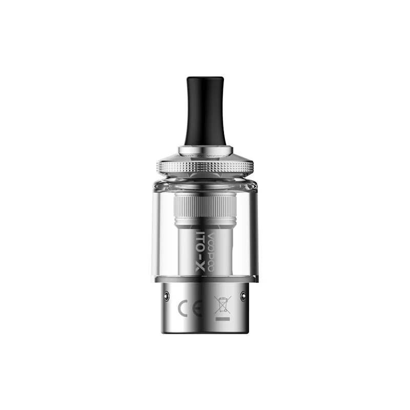 Voopoo ITO-X Replacement Pod 3.5ml Silver - VOOPOO Brand - Empty Pod Cartridge