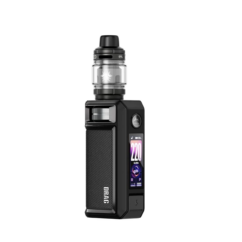 Voopoo Drag 6 220W Kit 5ml 4400mAh Black - VOOPOO Brand - Complete Kits