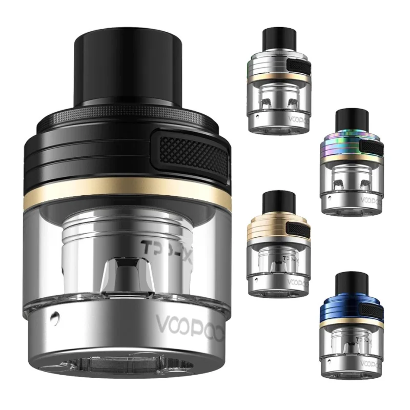 Voopoo TPP-X Empty Pod 5.5ml Black - VOOPOO Brand - Empty Pod Cartridge