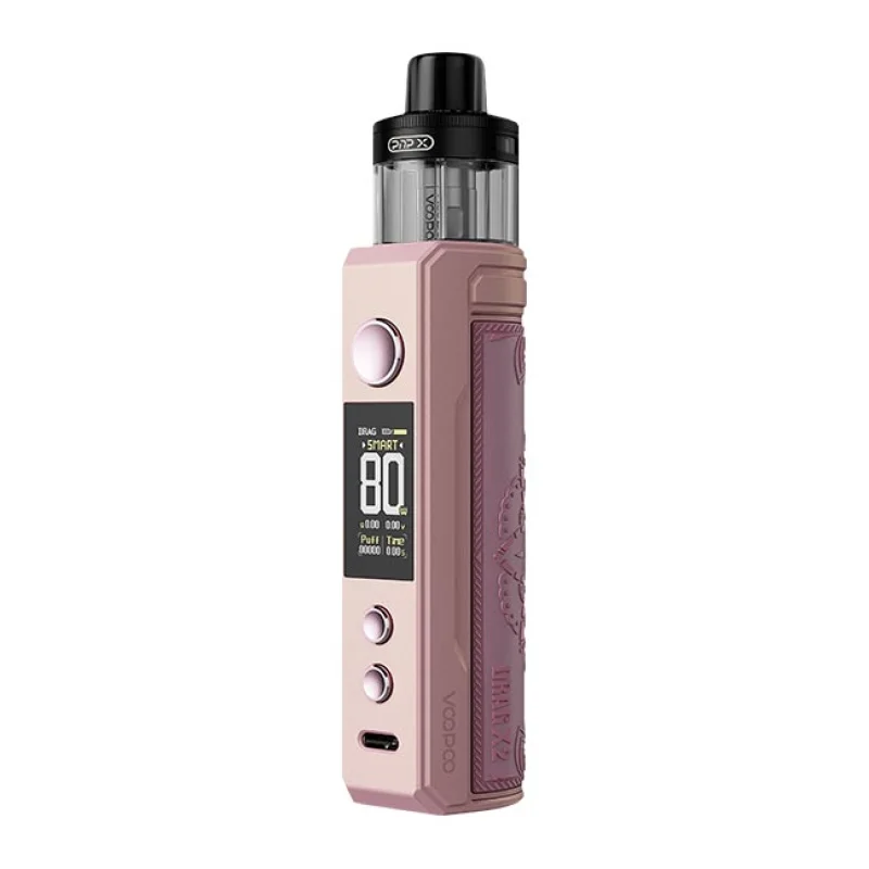 Voopoo Drag X2 Pod Kit 5ml Glow Pink