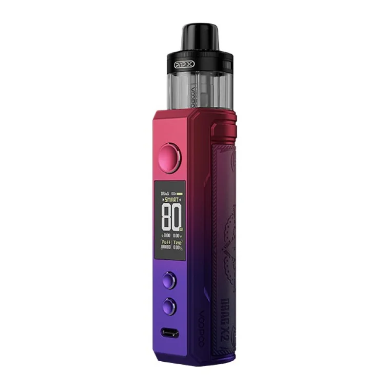 Voopoo Drag X2 Pod Kit 5ml Modern Red