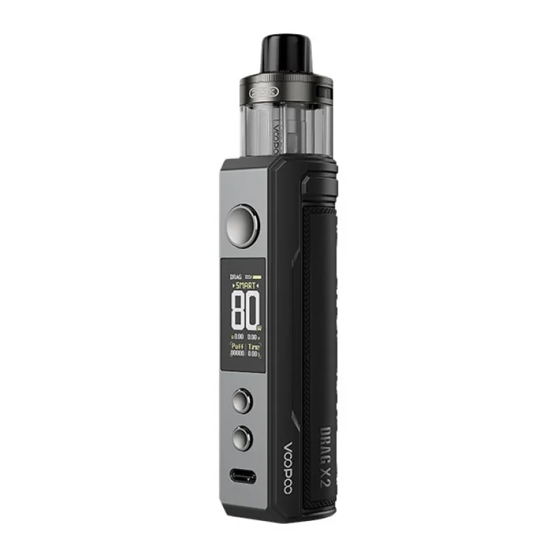 Voopoo Drag X2 Pod Kit 2ml Gray Metal