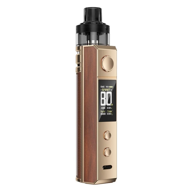 Voopoo Drag H80S Pod Kit 80W 5ml Golden Rosewood