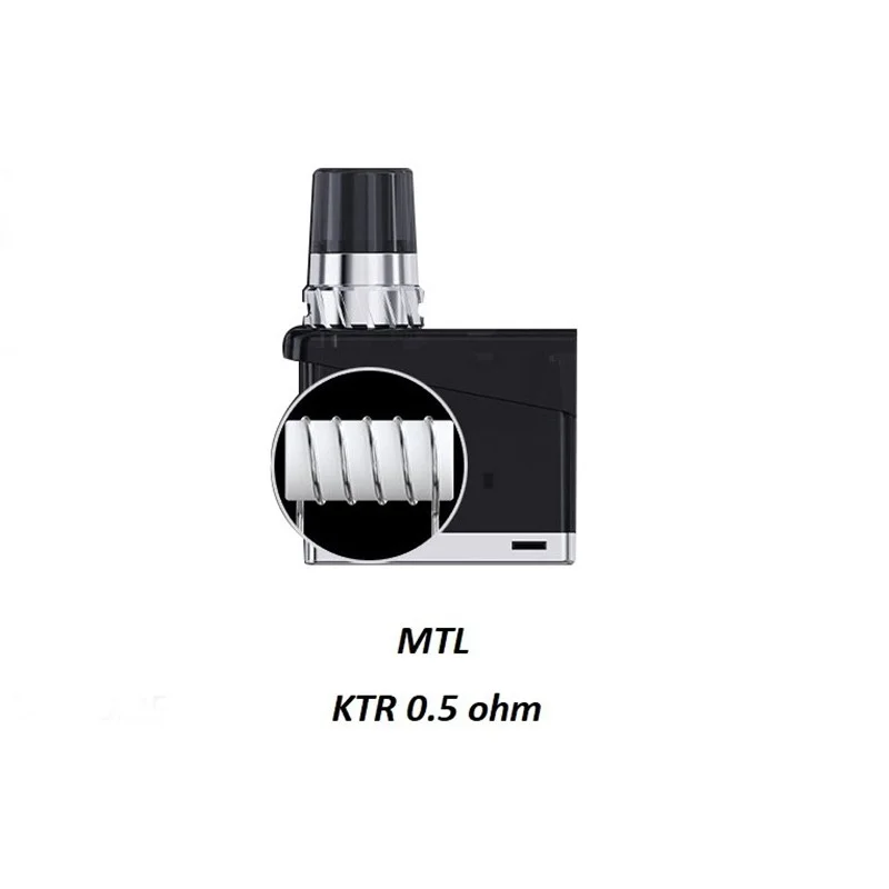 Wismec Preva Ktr Replacement Pod 0.5 Ohm