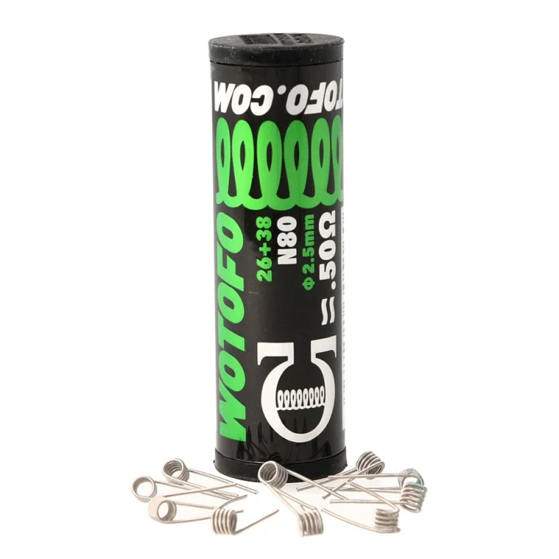 Wotofo Fused Clapton Coils 26+38/0.50 Ohm