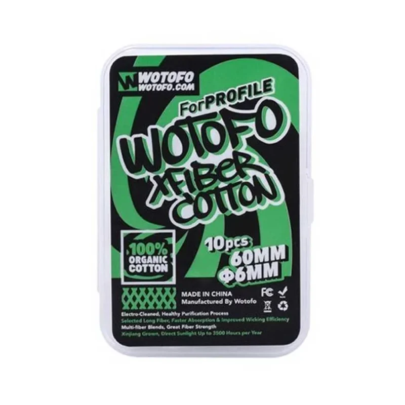 Wotofo Xfiber Cotton For The Profile 6mm