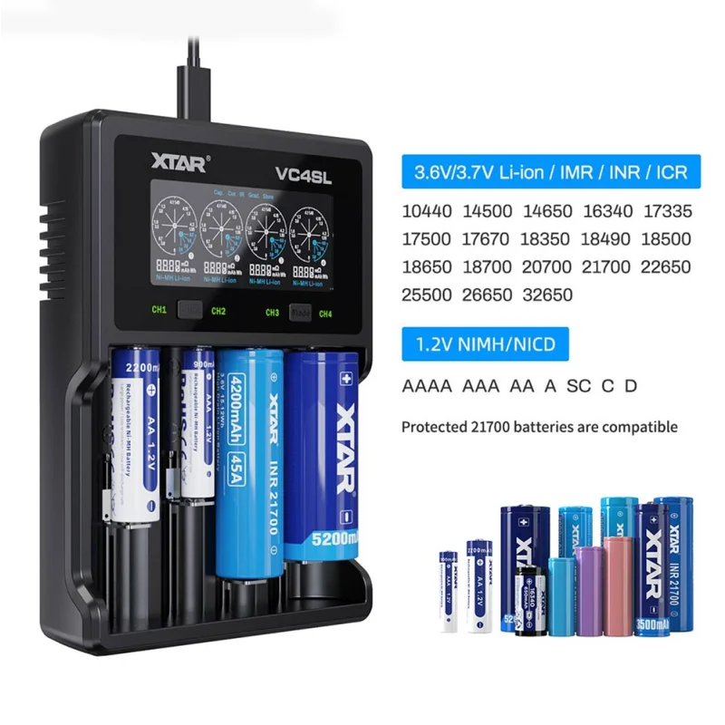 Xtar VC4SL Charger product.details.thumbnail 2