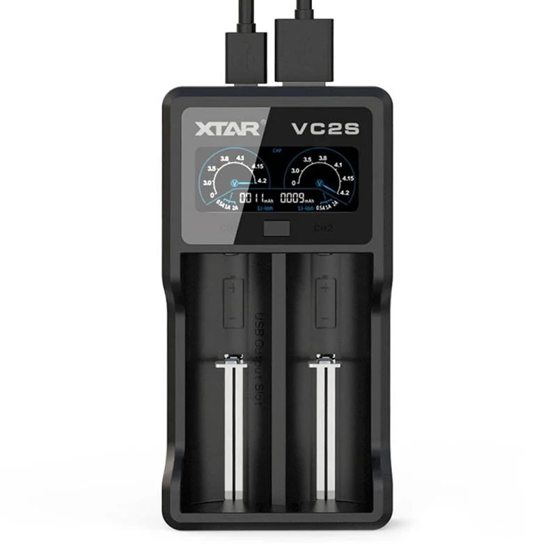 Xtar VC2S Charger - XTAR Brand - Batteries & Chargers