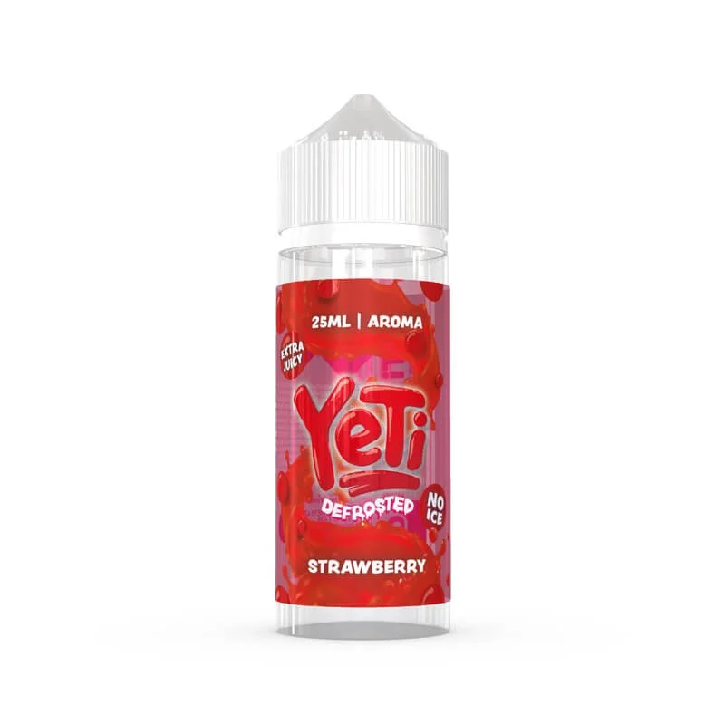 Yeti Defrosted Strawberry 25/120ml