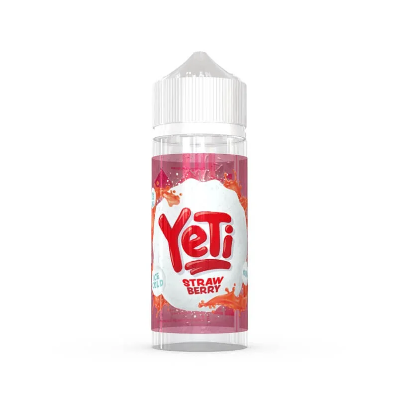 Yeti Iced Strawberry 25/120ml
