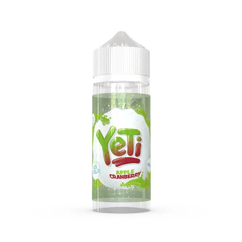 Yeti Iced Apple Cranberry 25/120ml