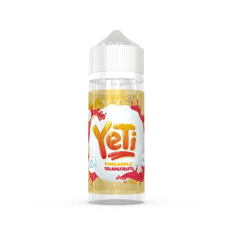 Yeti Iced Pineapple Grapefruit 25/120ml
