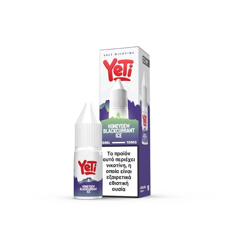 Yeti Summit Honeydew Blackcurrant Ice 10ml 10mg - YETI Brand - Ready-to-Vape e-liquid