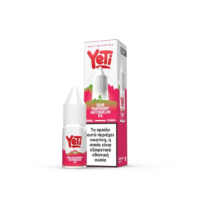 Yeti Summit Sour Raspberry Watermelon Ice 10ml 10mg