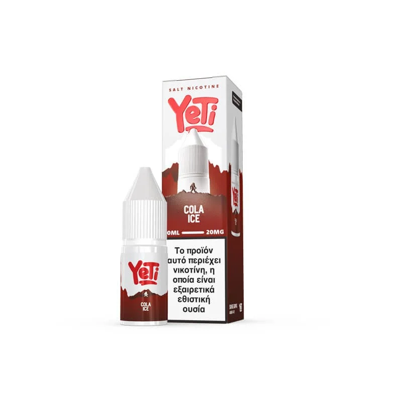 Yeti Summit Cola Ice 10ml 20mg - YETI Brand - Ready-to-Vape e-liquid
