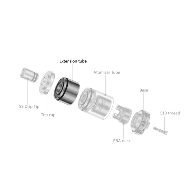 Youde Technology Ud Goblin Mini V3 Extension SS Tube