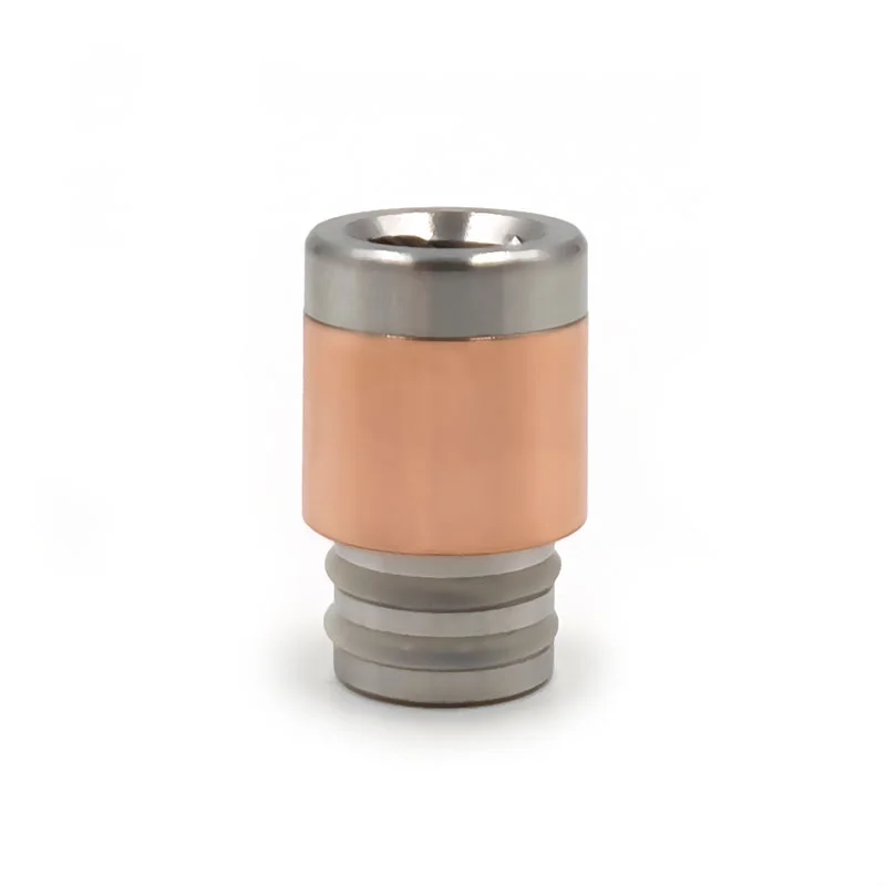 Youde Technology Ud Huracan Spiral Drip Tip S9 Wood Inox